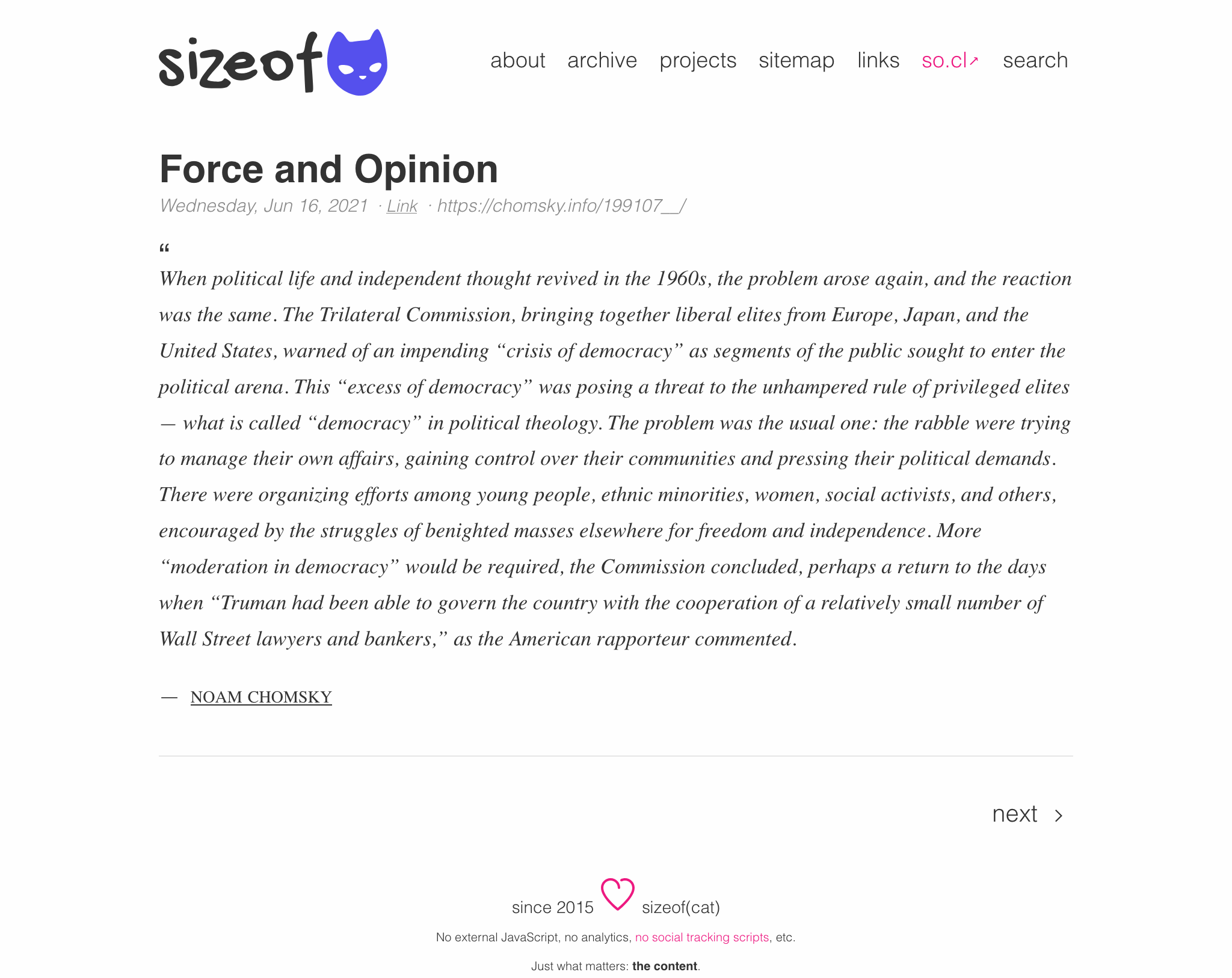 This website in 2021