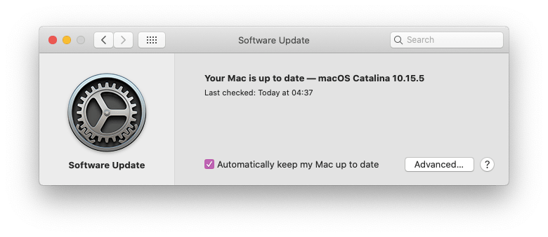 macOS 10 Catalina