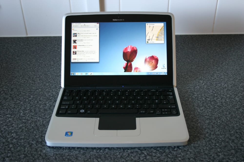 Nokia Booklet retro-station - Windows 7